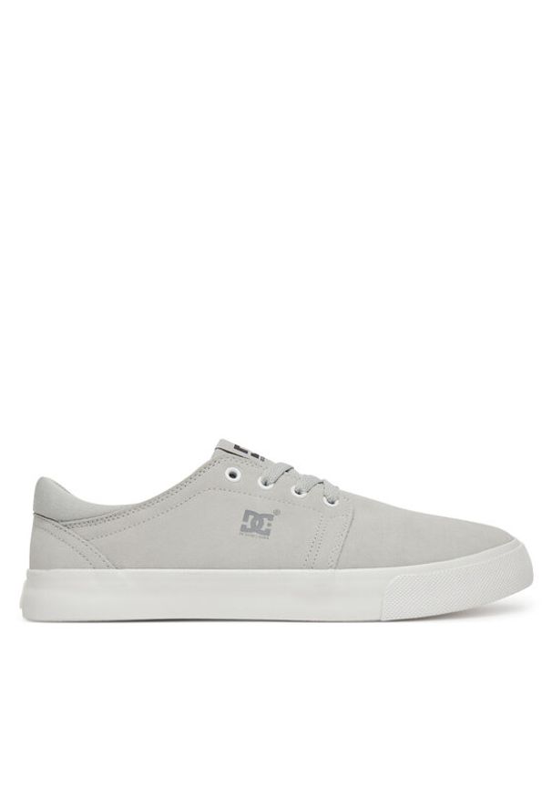 DC Shoes Tenisówki SS25-3C015 Szary. Kolor: szary. Materiał: zamsz, skóra
