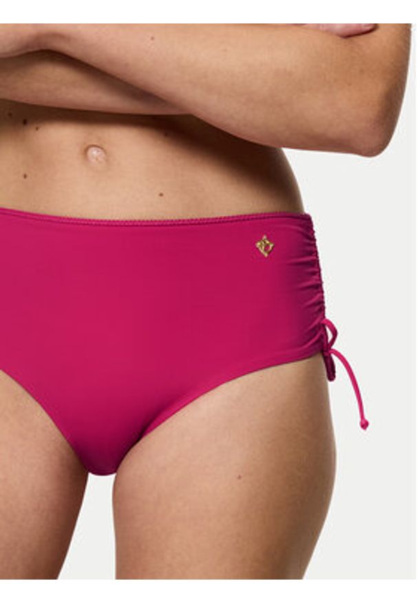 Triumph Dół od bikini Summer Twist 10222251 Różowy. Kolor: różowy. Materiał: syntetyk
