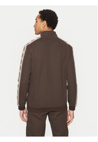 Guess Bluza Z2YQ10 KB3P2 Brązowy Regular Fit. Kolor: brązowy. Materiał: syntetyk, bawełna
