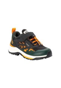 Buty do chodzenia dla dzieci Jack Wolfskin Villi Hiker Texapore Low. Zapięcie: rzepy. Kolor: wielokolorowy. Materiał: materiał, tkanina, syntetyk. Szerokość cholewki: normalna. Sport: turystyka piesza