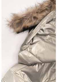 Lemon Explore kurtka narciarska dziecięca kolor biały. Typ kołnierza: kaptur. Kolor: biały. Materiał: futro. Sport: narciarstwo #8