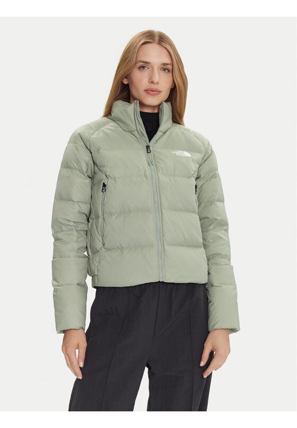 The North Face Kurtka puchowa Hyalite NF0A8E73 Zielony Regular Fit. Kolor: zielony. Materiał: syntetyk