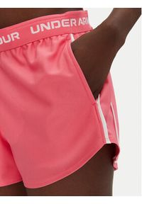 Under Armour Szorty sportowe Tech™ Play Up 1389882 Różowy Regular Fit. Kolor: różowy. Materiał: syntetyk #4