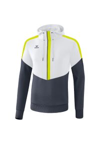 ERIMA - Dziecięca bluza z kapturem Erima Squad. Typ kołnierza: kaptur. Kolor: wielokolorowy, szary, biały. Sport: fitness, piłka ręczna #1