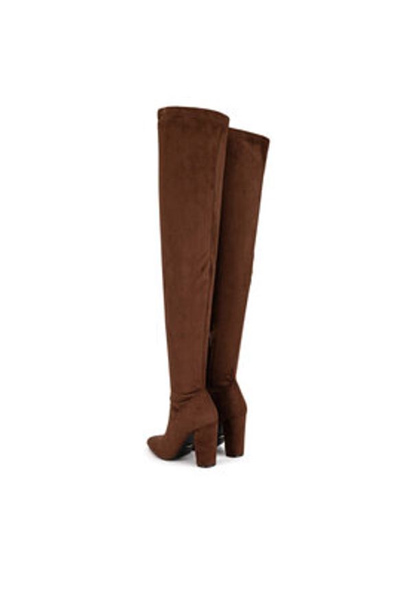 DeeZee Kozaki WFA3127-1 Brązowy. Kolor: brązowy. Materiał: materiał