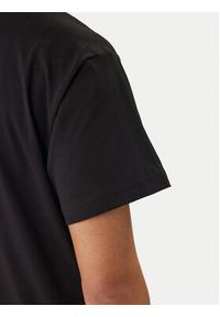 Versace Jeans Couture T-Shirt 80GAHE09 CJ00E Czarny Regular Fit. Kolor: czarny. Materiał: bawełna #5