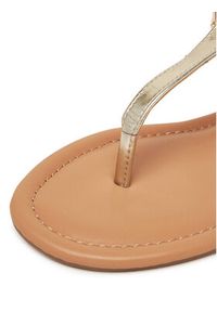 DeeZee Sandały E2141-1 Złoty. Kolor: złoty. Materiał: skóra #4