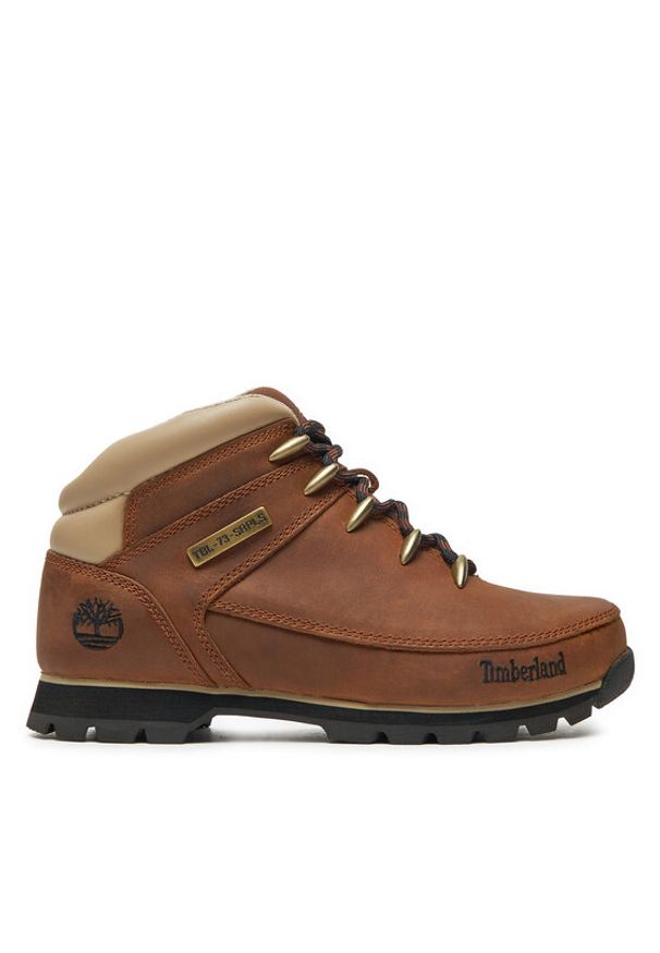 Timberland Trapery Euro Sprint Hiker A121K/TB0A121K2141 Brązowy. Kolor: brązowy. Materiał: skóra