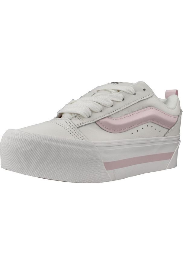 Tenisówki Vans Model Knu Stack Kolor Biały. Kolor: biały. Materiał: tkanina. Sport: skateboard