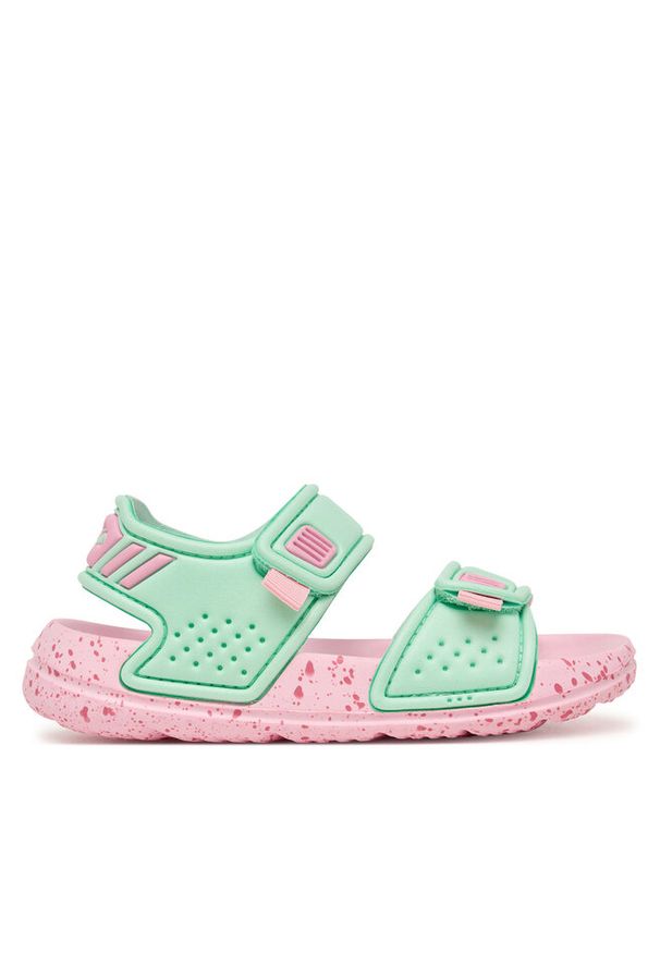 Sandały Garvalin. Kolor: turkusowy