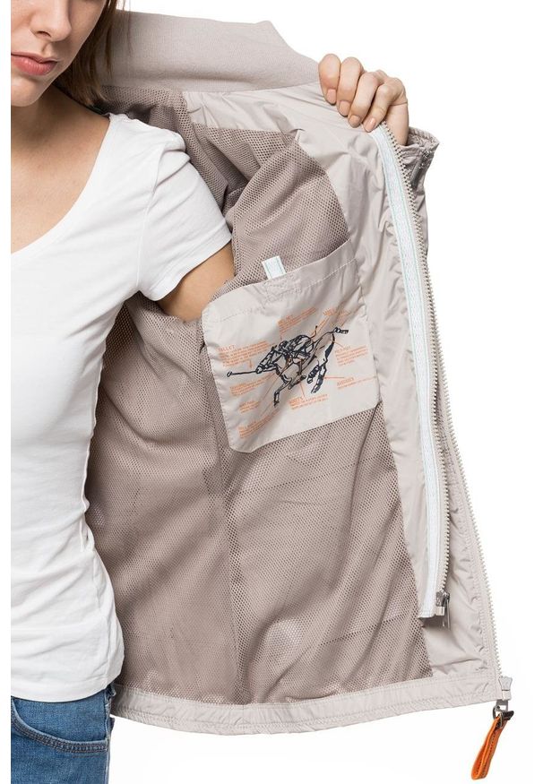 Tom Tailor - DAMSKA KURTKA PRZEJŚCIOWA TOM TAILOR LIGHT FUNCTIONAL ANORAK. Typ kołnierza: polo. Styl: elegancki