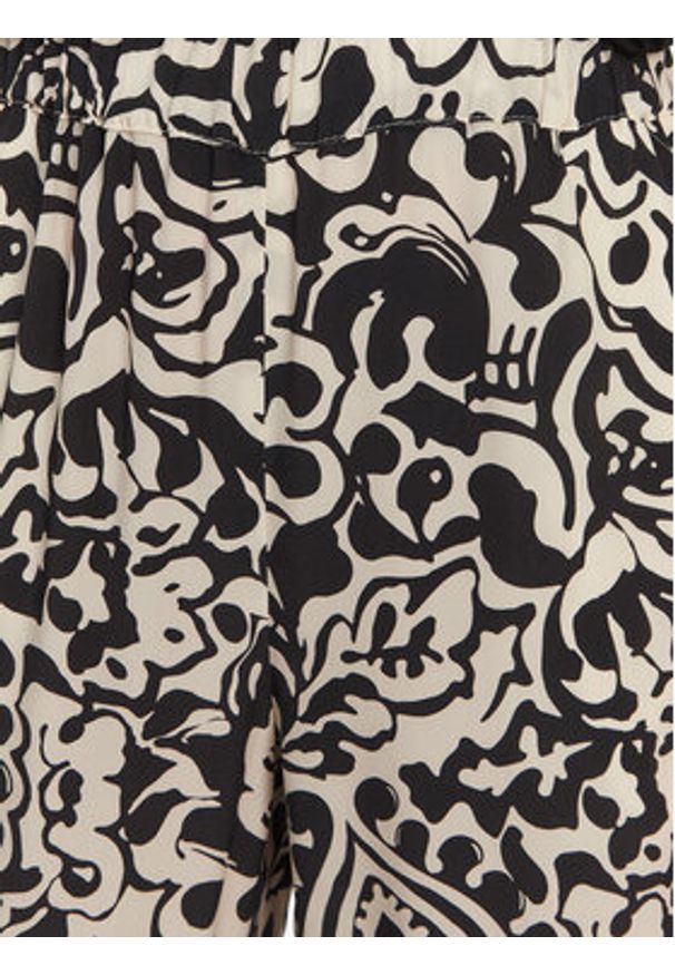 Weekend Max Mara Spodnie materiałowe Reed 2515131082 Czarny Regular Fit. Kolor: czarny. Materiał: jedwab