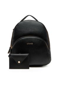 Liu Jo Plecak M Backpack AA5157 E0058 Czarny. Kolor: czarny. Materiał: skóra