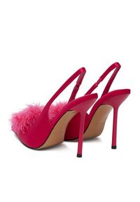 Eva Minge Szpilki EO-LAYLA-LT1677-35 Różowy ciemny. Kolor: różowy. Materiał: materiał. Obcas: na szpilce #9