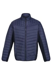 Regatta - Męska Kurtka Hybrydowa Tourer. Kolor: niebieski. Materiał: puch. Sport: turystyka piesza #1