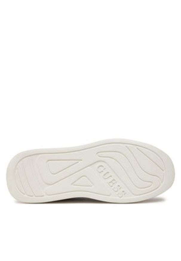 Guess Sneakersy Elba FMPVIB SUE12 Czarny. Kolor: czarny. Materiał: skóra