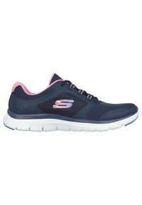 skechers - Buty do chodzenia damskie Skechers Flex Appeal 4.0. Kolor: niebieski. Sport: turystyka piesza #1