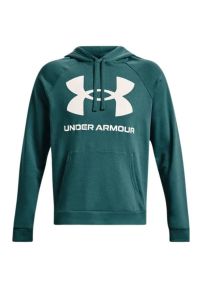 Under Armour - Męska Bluza Polarowa Rival. Kolor: zielony. Materiał: polar