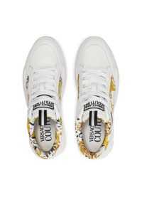 Versace Jeans Couture Sneakersy 76YA3SC2 Biały. Kolor: biały. Materiał: skóra