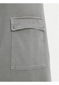 United Colors of Benetton - United Colors Of Benetton Spódnica midi 39BLD000E Szary Regular Fit. Kolor: szary. Materiał: bawełna #4