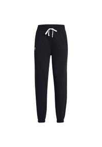 Spodnie damskie Under Armour Rival Terry Jogger. Kolor: czarny