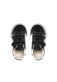 Buty Dziecko Vans Old Skool V czarny. Okazja: na co dzień. Kolor: czarny. Model: Vans Old Skool