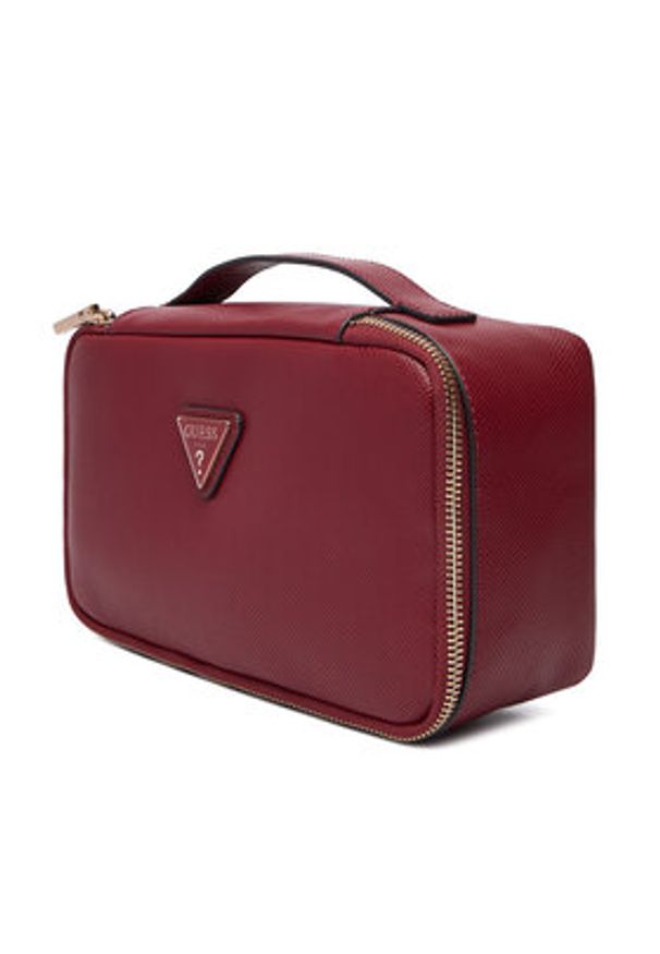 Guess Kosmetyczka TWSN90 91045 Czerwony. Kolor: czerwony. Materiał: skóra