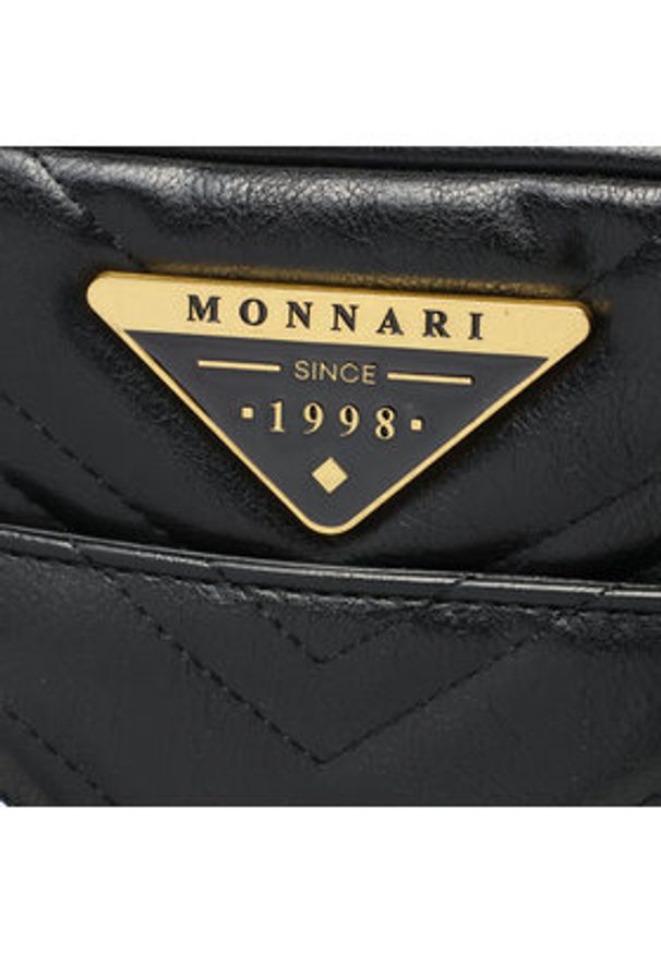Monnari Torebka BAG4550-020 Czarny. Kolor: czarny. Materiał: skórzane