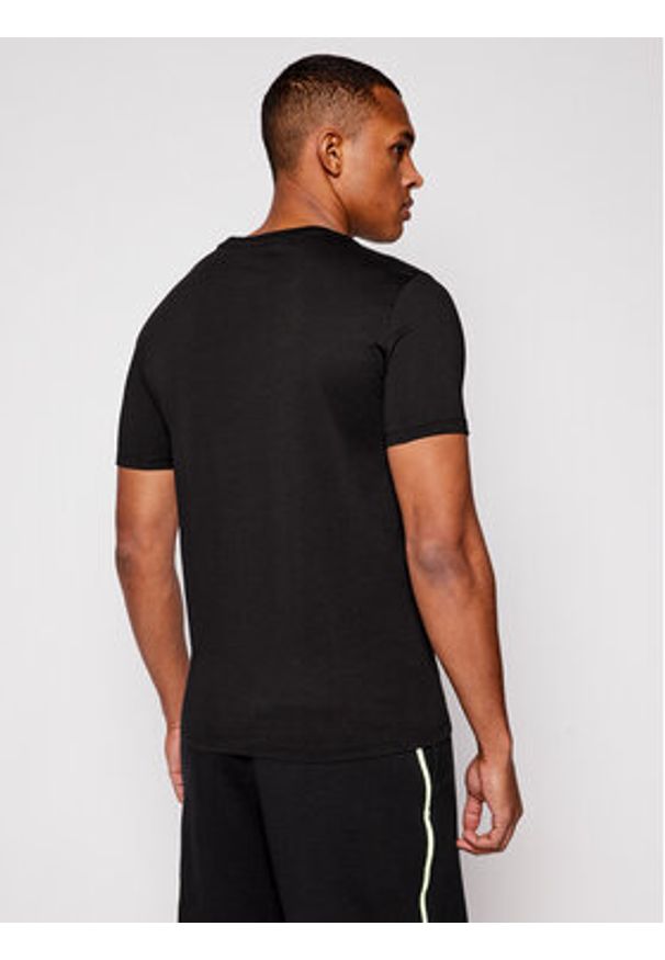 Armani Exchange T-Shirt 8NZT91 Z8H4Z 1200 Czarny Regular Fit. Kolor: czarny. Materiał: bawełna