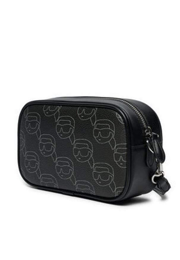 Karl Lagerfeld - KARL LAGERFELD Torebka A1W30135 Czarny. Kolor: czarny. Materiał: skórzane