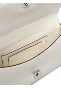 Calvin Klein Torebka Ck Convertible Chain Small Bag LV04F3172G Biały. Kolor: biały. Materiał: skórzane #5