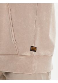 G-Star RAW - G-Star Raw Bluza Washed 3D D27738-D969 Beżowy Oversize. Kolor: beżowy. Materiał: bawełna #5