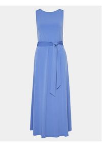 Marella Sukienka koktajlowa Eracle 2413621054 Niebieski Regular Fit. Kolor: niebieski. Materiał: syntetyk. Styl: wizytowy #4
