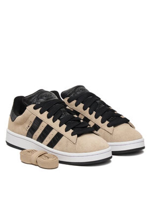 Adidas - adidas Sneakersy Campus 00S IH4101 Beżowy. Kolor: beżowy. Materiał: zamsz, skóra. Model: Adidas Campus