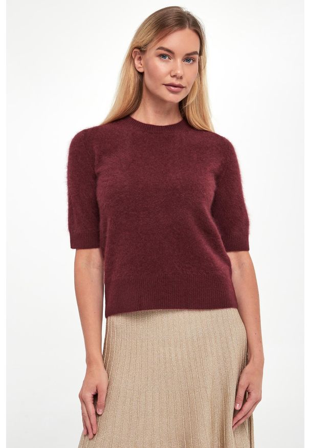 Marella - Sweter damski wełniany Jim MARELLA MONOHROME. Materiał: wełna