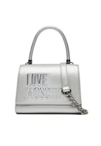 Love Moschino - LOVE MOSCHINO Torebka JC4024PP1MKD196B Srebrny. Kolor: srebrny. Materiał: skórzane #1