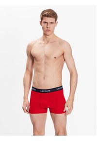 Lacoste Komplet 3 par bokserek 5H9623 Granatowy. Kolor: niebieski. Materiał: syntetyk #2