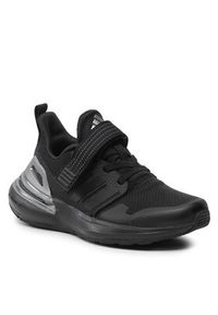 Adidas - adidas Sneakersy Rapidasport Bounce Sport Running Elastic Lace Top Strap Shoes HP2734 Czarny. Kolor: czarny. Materiał: materiał. Sport: bieganie #2