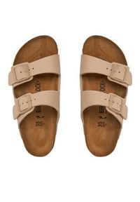 Birkenstock Klapki Arizona Birko-Flor 1027723 Beżowy. Kolor: beżowy. Materiał: skóra #2
