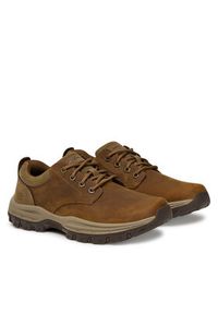 skechers - Skechers Trekkingi Knowlson 204920 DSRT Brązowy. Kolor: brązowy. Materiał: skóra. Sport: turystyka piesza #6