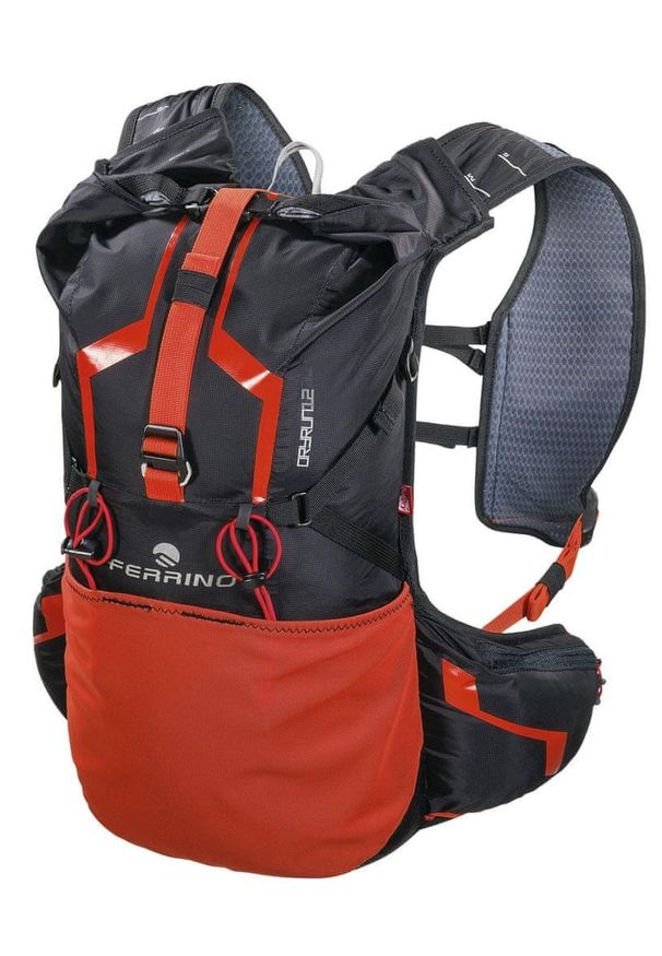 Ferrino plecak Dry Run 12. Kolor: czarny, czerwony, wielokolorowy. Materiał: materiał