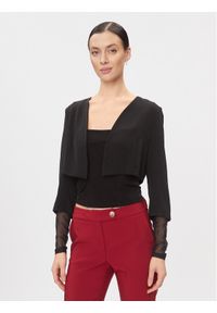 Rinascimento Bolerko CFC0116215003 Czarny Regular Fit. Kolor: czarny. Materiał: syntetyk