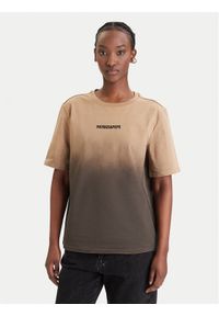Patrizia Pepe T-Shirt 8M1828/J366-FG71 Brązowy Relaxed Fit. Kolor: brązowy. Materiał: bawełna #1