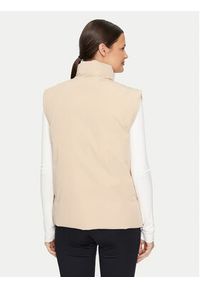 Guess Bezrękawnik Aurelie V4YL00 WG982 Beżowy Regular Fit. Kolor: beżowy. Materiał: syntetyk. Długość rękawa: bez rękawów