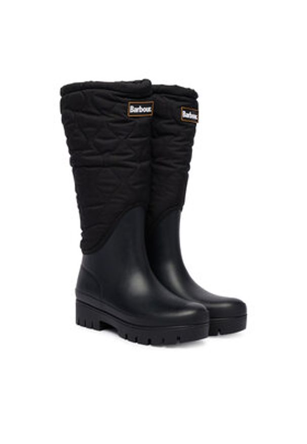 Barbour Kalosze Marnie LRF0117OL71 Czarny. Kolor: czarny. Materiał: guma