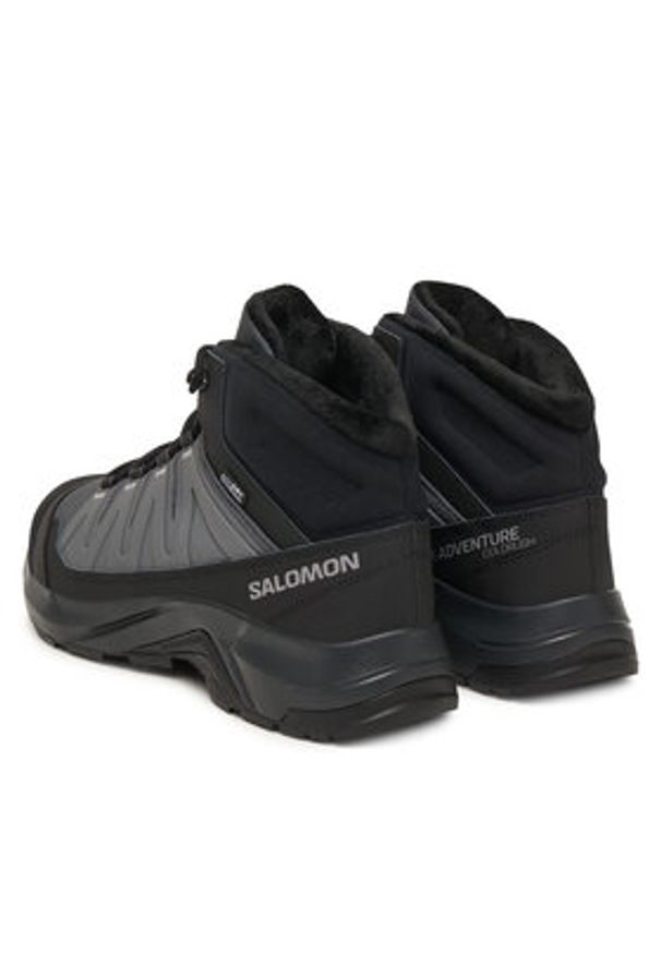 salomon - Salomon Trekkingi X-Adventure Coldrush Waterproof L47856000 Szary. Kolor: szary. Materiał: materiał. Sport: turystyka piesza