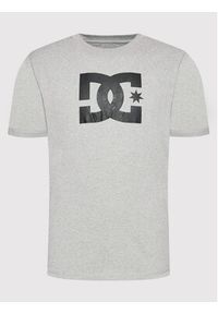 DC T-Shirt Star ADYZT04985 Szary Classic Fit. Kolor: szary. Materiał: bawełna