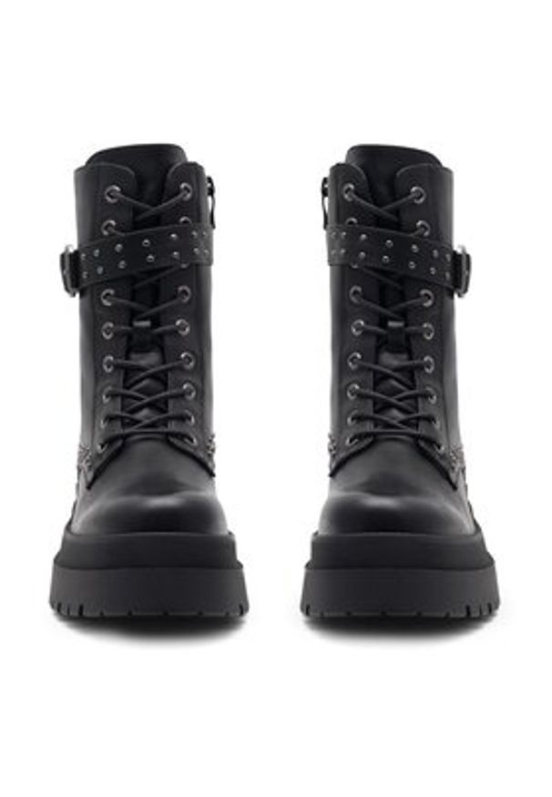 DeeZee Trzewiki AZZURRA WSF508-01 Czarny. Kolor: czarny. Materiał: syntetyk