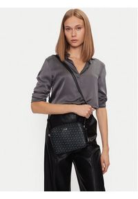 BOSS - Boss Torebka Liriel Crossbody 50523314 Czarny. Kolor: czarny. Materiał: skórzane #5