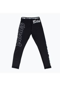 FAIRTEX - Legginsy treningowe męskie Fairtex Compression CP1. Kolor: czarny